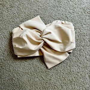 CHICWISH Sweet Knot Bustier Tube Top